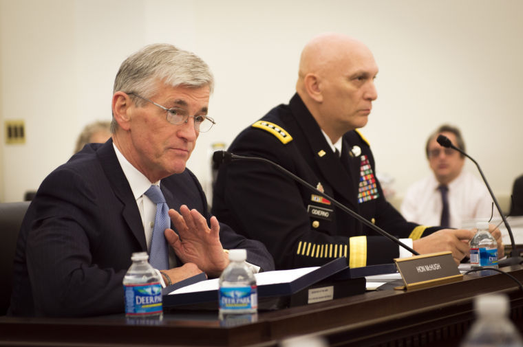 Secretary of the Army John McHugh and Chief of Staff Gen. Ray Odierno